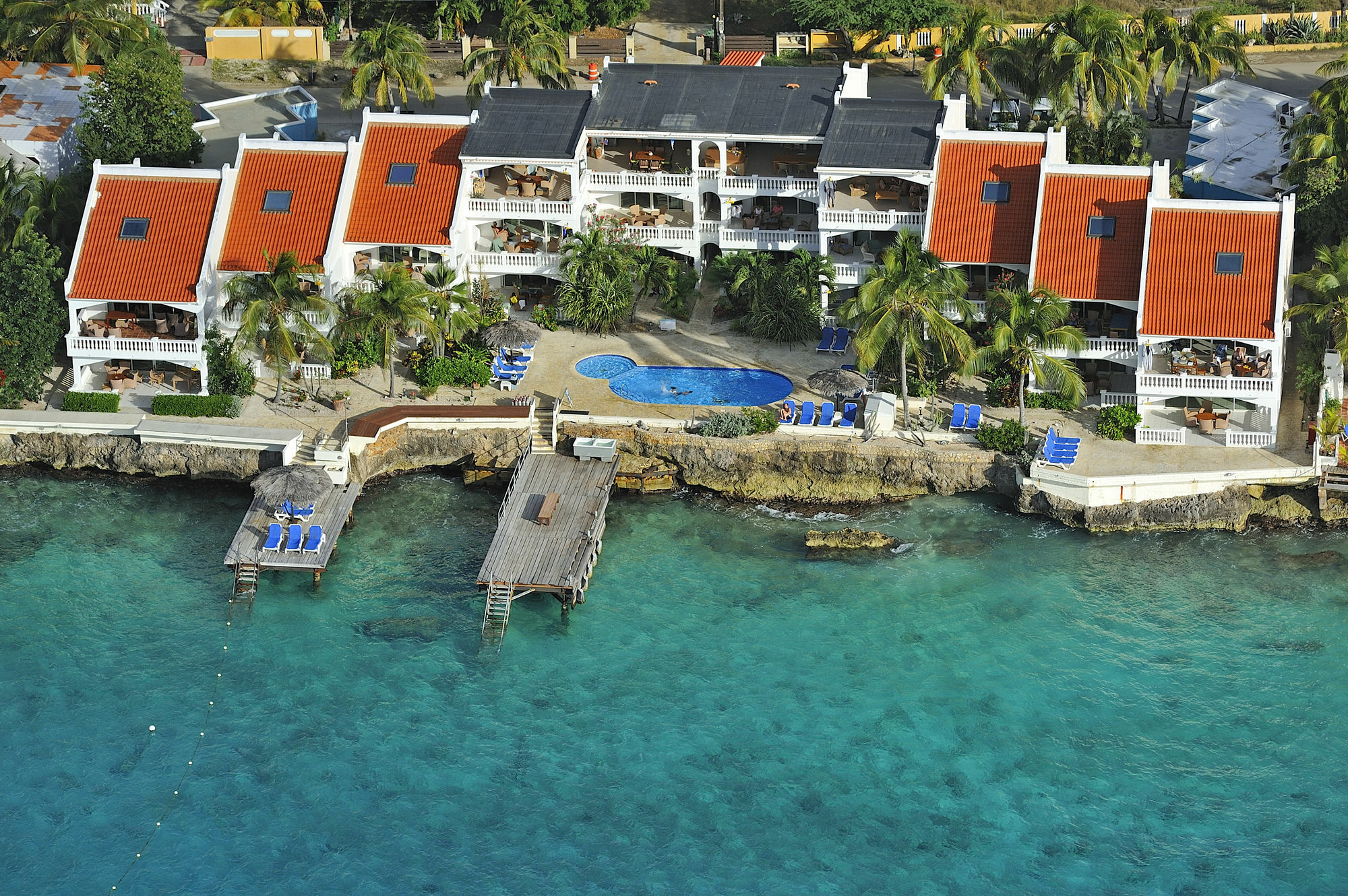Belmar Oceanfront Apartments Bonaire Zewnętrze zdjęcie